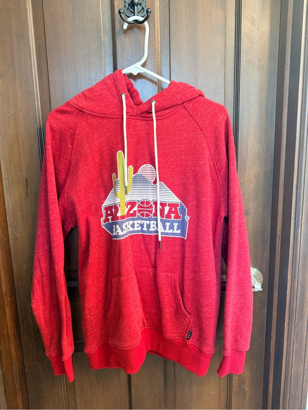 Arizona Basketball Red Pullover Hoodie